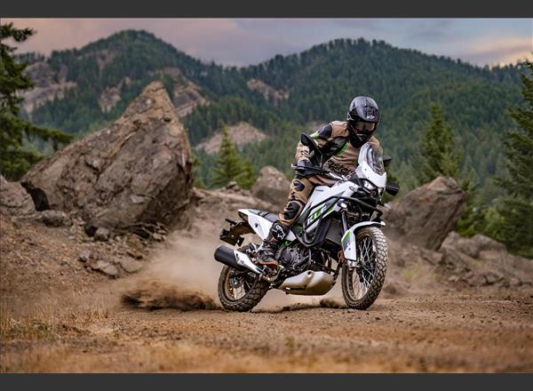 The New KLE500: Life's a Rally, Ride it.