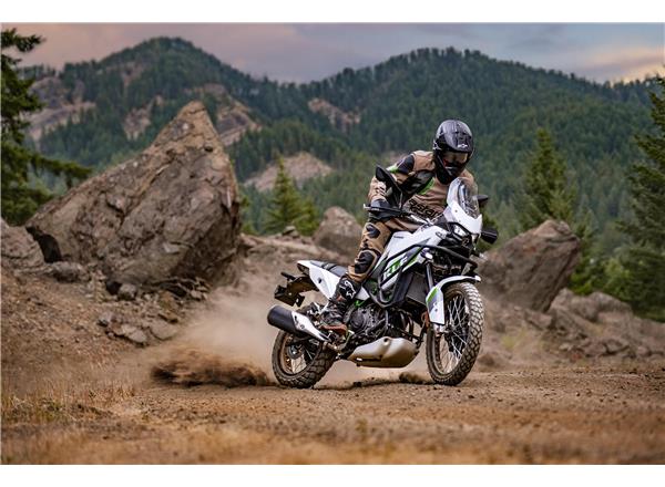 The New KLE500: Life's a Rally, Ride it.