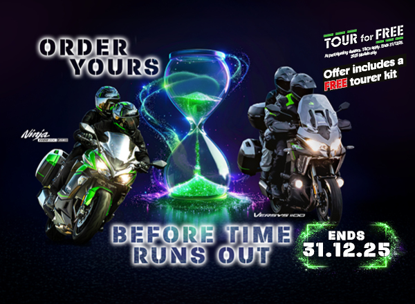 Tour For Free With The Ninja 1100SX and Versys 1100 Families!