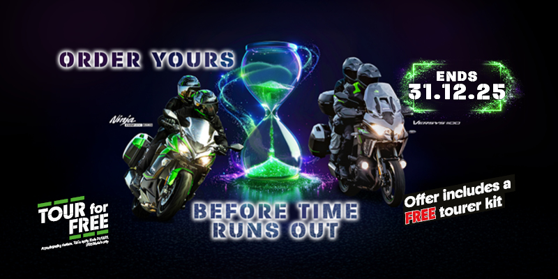 Tour For Free With The Ninja 1100SX and Versys 1100 Families!