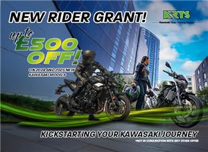 Kawasaki Launch 'New Rider Grant' Across A Range Of Machines!