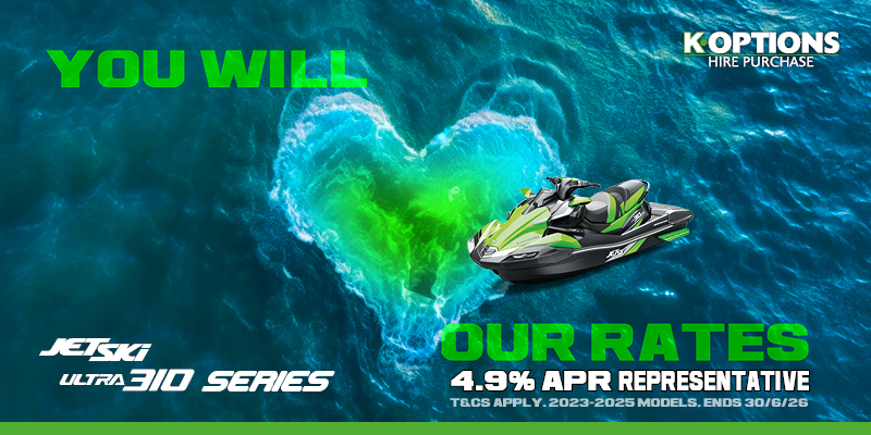 Unleash Ultimate Performance This Spring With Kawasaki's Ultra 310 Series & K-Options Finance