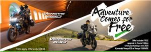 Adventure Comes For Free With Kawasaki This Spring!