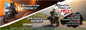 Adventure Comes For Free With Kawasaki This Spring!