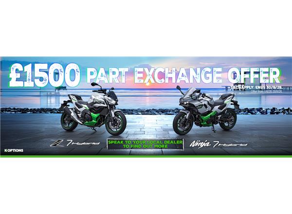 £1,500 Part Exchange Offer on a New Era in Riding Experience
