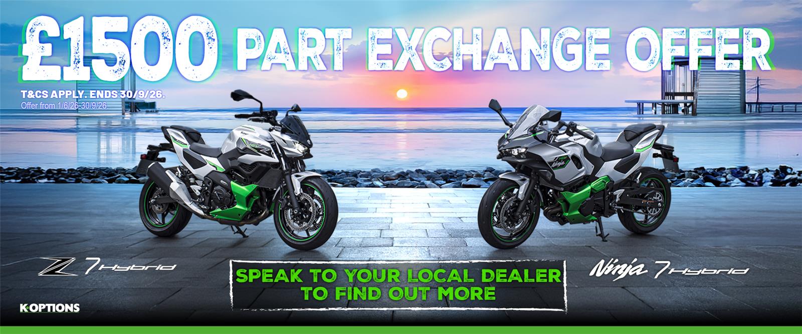 £1,500 Part Exchange Offer on a New Era in Riding Experience