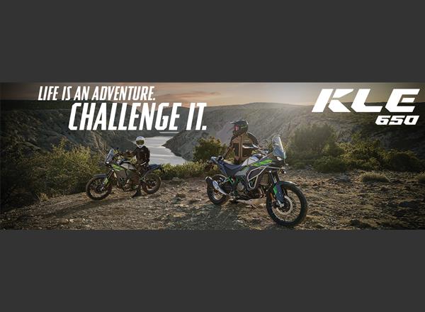 New KLE650 – created for life's adventures 
