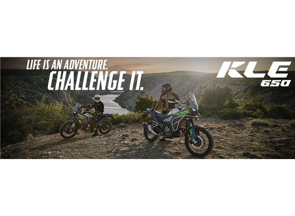 New KLE650 – created for life's adventures 