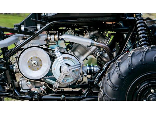 Yamaha 421 cc EFI engine