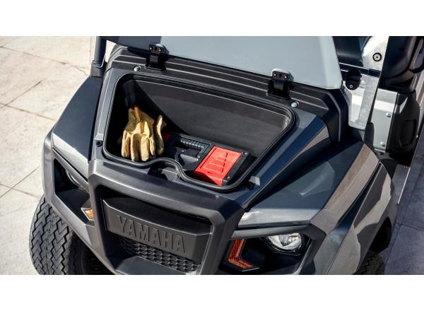 Spacious 29-Litre front storage box