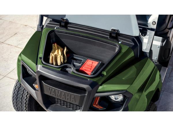 Spacious 29-Litre front storage box
