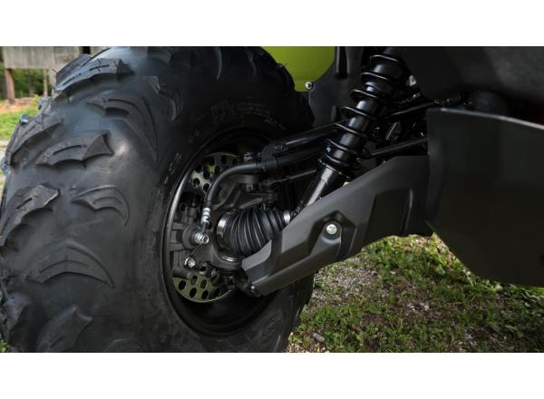 Independent suspension, disc brakes