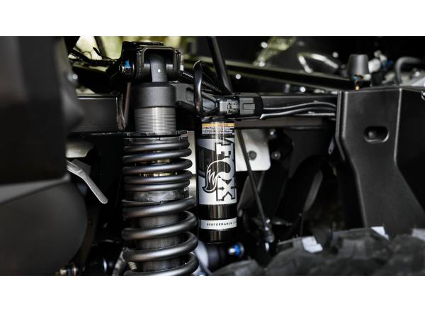 FOX® 2.0 iQS adjustable suspension