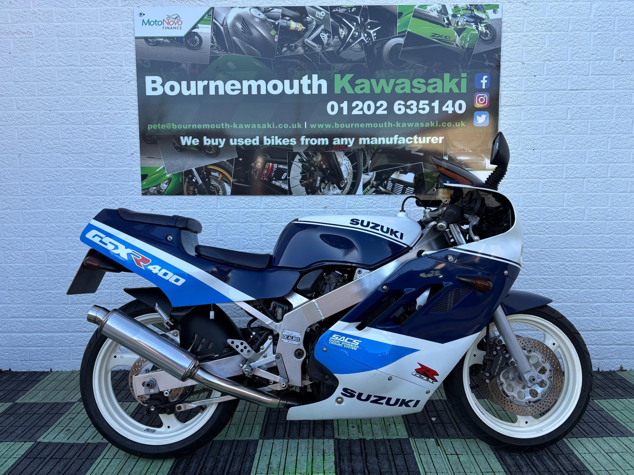 SK　(1979年　1999年) 1998 Suzuki GSX-R400 - Bournemouth Kawasaki