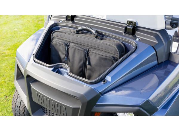 Spacious 29-litre front storage box