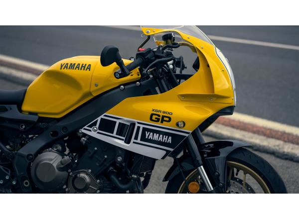 Distinctive design evocative of Grand Prix racers 