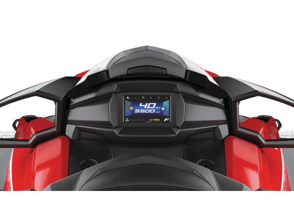 4.3-inch multi-function colour display with fast a