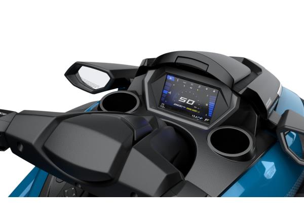 Seven-inch colour touch screen display