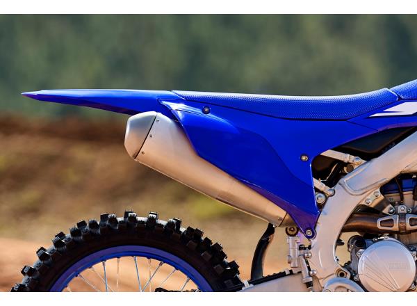Modified exhaust to meet FIM regulations