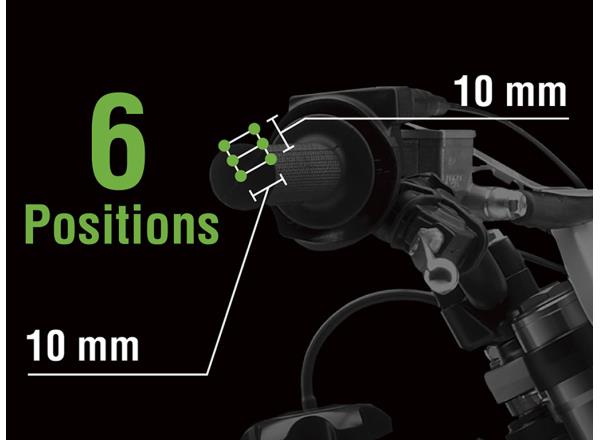 6-position handlebar