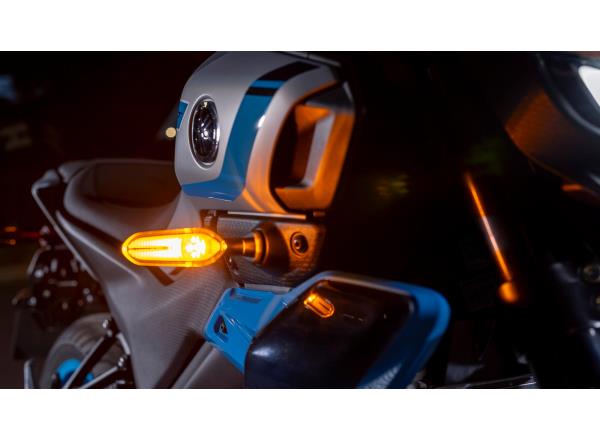 LED indicators for added style and visibility