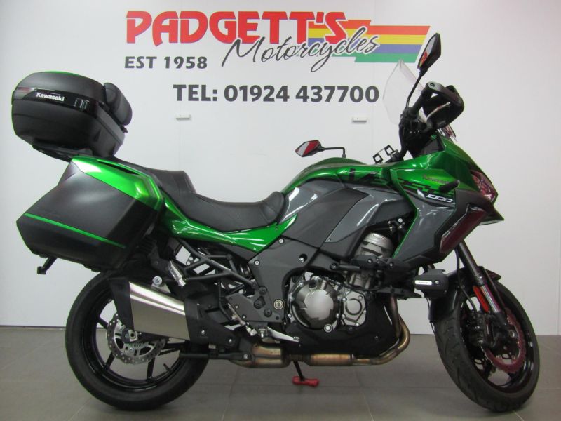 2022 Kawasaki KLZ 1000 DLF SE – VERSYS 1000 GT SE Green