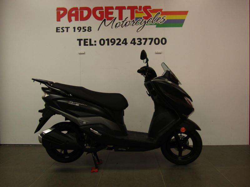 burgman 125 matte black