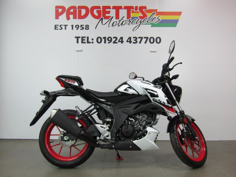 2024 Suzuki GSX-S125 WHITE & BLACK