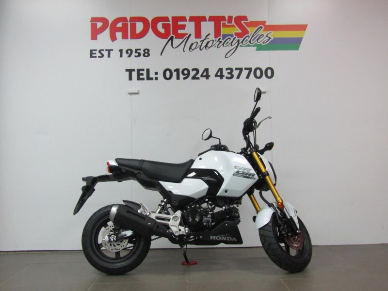 New Honda MSX125 PEARL WHITE