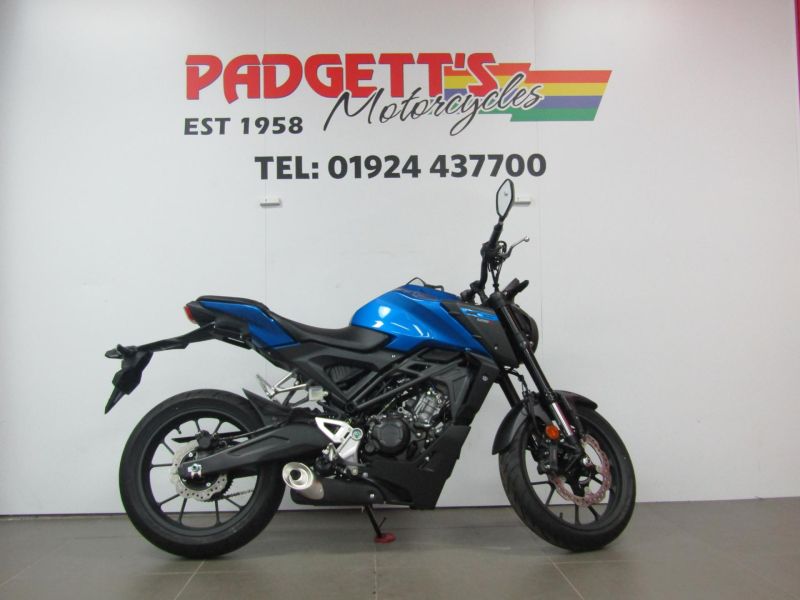 New Honda CB125R SEA BLUE