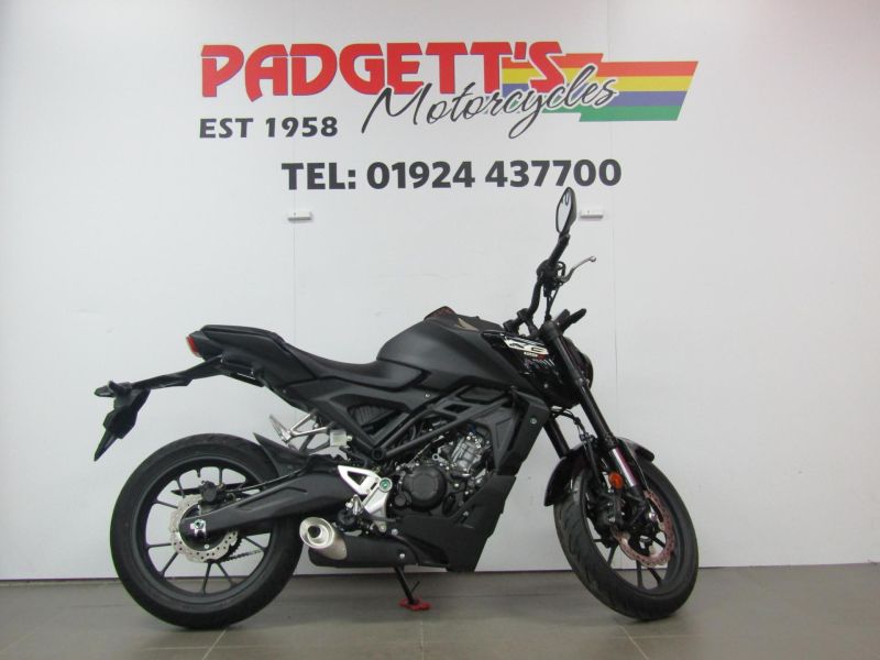 New Honda CB125R MATT GRAY