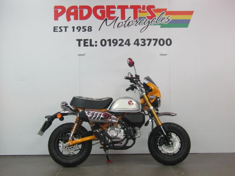 2024 Honda Z125 – MONKEY Yellow