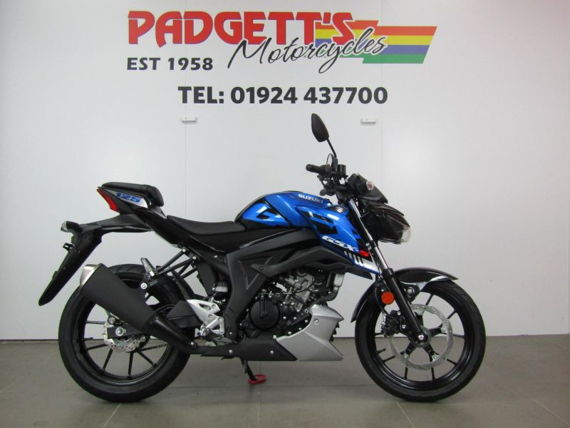 2024 Suzuki GSX-S125 BLUE & BLACK