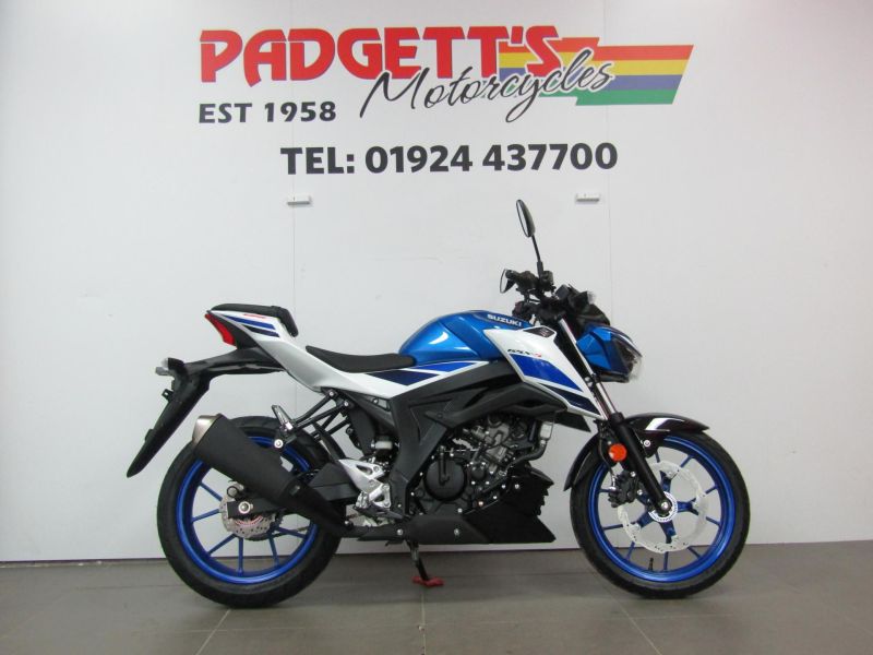New Suzuki GSX-S125 BLUE & WHITE