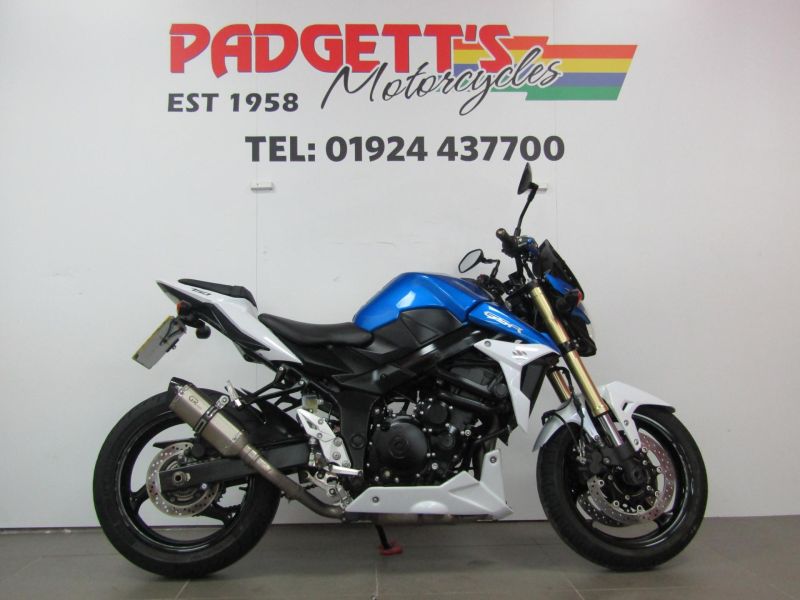 2013 Suzuki GSR750 BLUE & WHITE