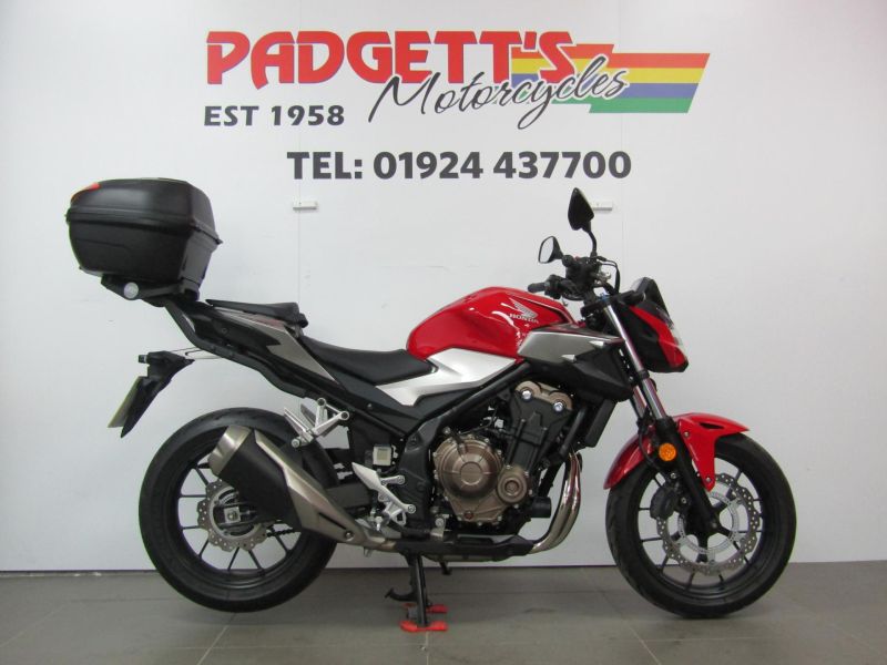 2020 Honda CB500F Red