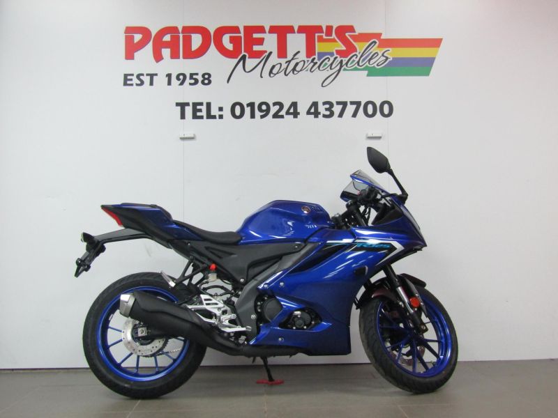 New Yamaha YZF-R125 ABS Yamaha Blue