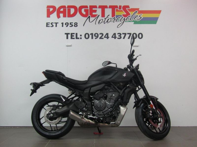 New Yamaha MT-07 Y-AMT BLACK