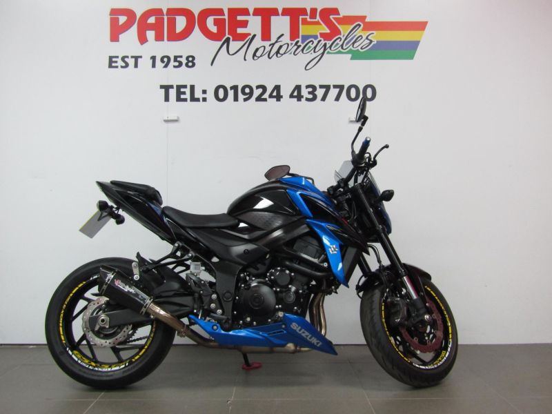 2018 Suzuki GSX-S750 Blue & Black