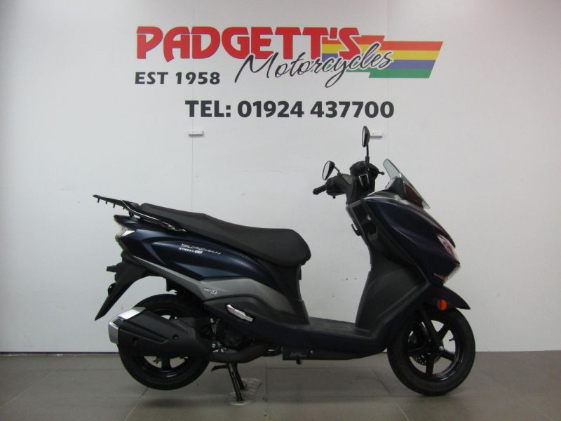 New Suzuki UB125 BURGMAN STREET EX MATT BLUE`