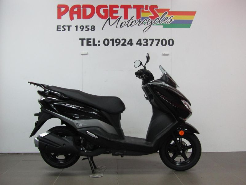 New Suzuki UB125 BURGMAN STREET EX SPARKLE BLACK