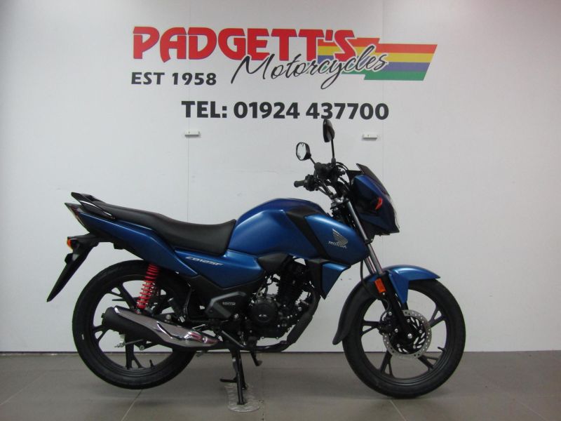 New Honda CB125F MATT BLUE