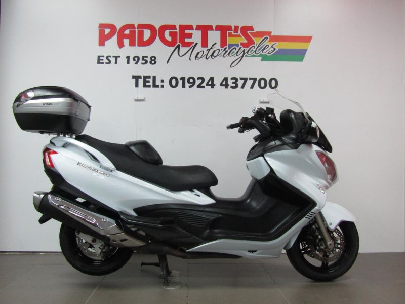 2015 Suzuki BURGMAN 650 White