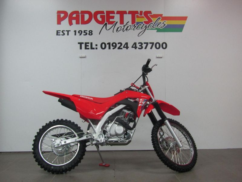 New Honda CRF125F RED