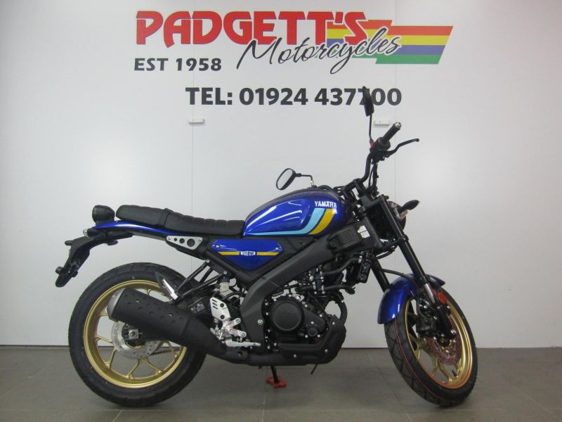 New Yamaha XSR125 BLUE