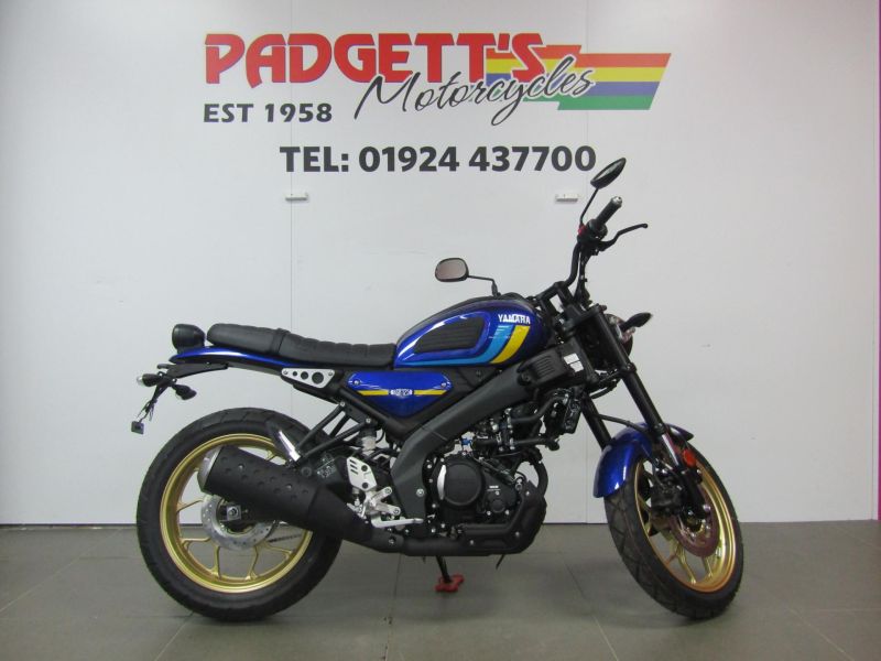 New Yamaha XSR125 BLUE
