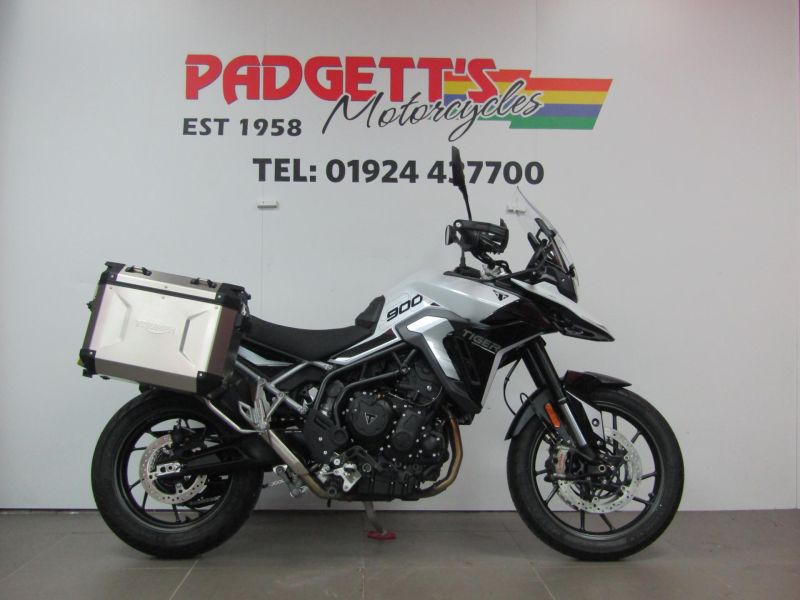2025 Triumph Tiger 900 GT WHITE & BLACK