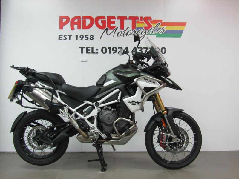 2024 Triumph Tiger 1200 Rally PRO Green