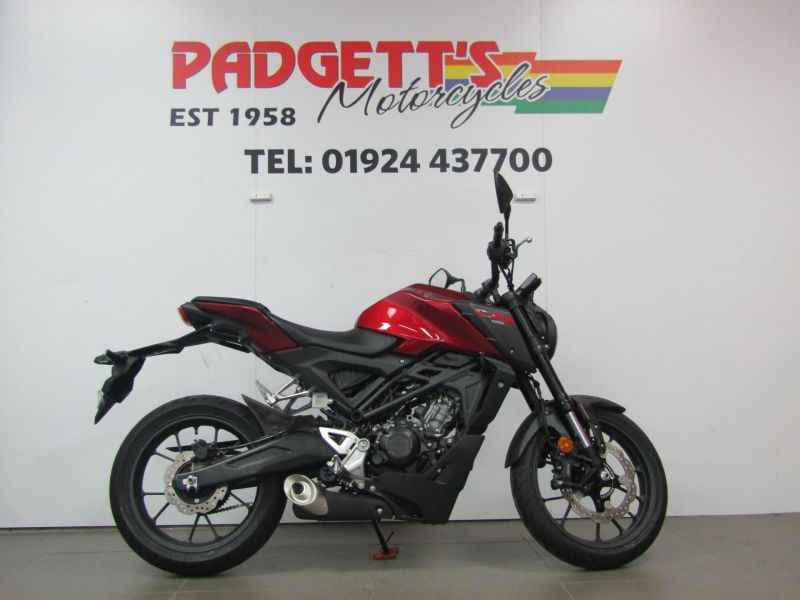 New Honda CB125R PEARL RED