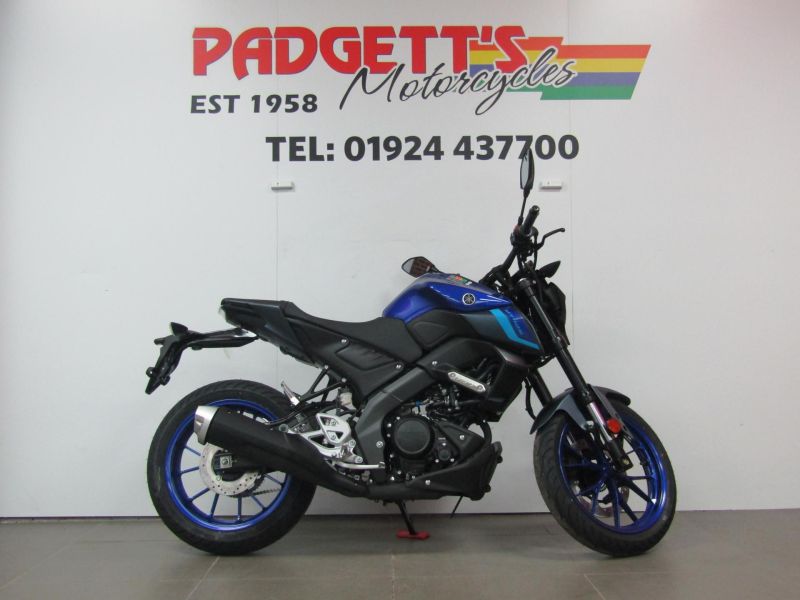 New Yamaha MT-125 YAMAHA BLUE